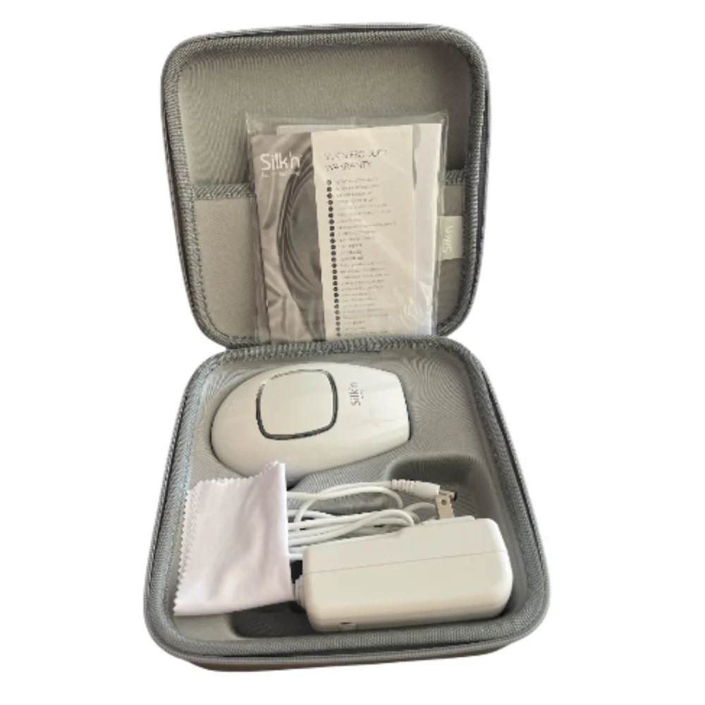Silk’n Infinity IPL Hair Removal Device w/ Case Box Charger Used Once
